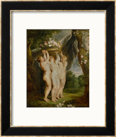 And Jan Brueghel The Younger (1601-1678): The Three Graces by Peter Paul Rubens Pricing Limited Edition Print image