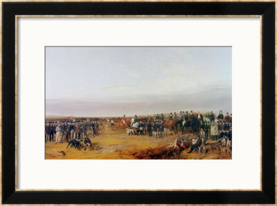The Waterloo Cup Coursing Meeting by Richard Ansdell Pricing Limited Edition Print image
