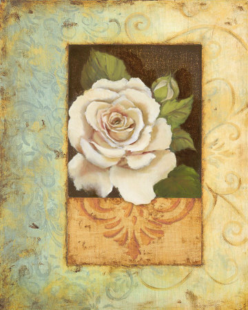 Antique Rose I by Jillian Jeffrey Pricing Limited Edition Print image