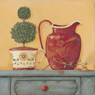 Red Vase by Jo Moulton Pricing Limited Edition Print image