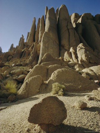 Rock Formations, Hoggar Mountains, Algeria, North Africa, Africa by Jon Hart Gardey Pricing Limited Edition Print image