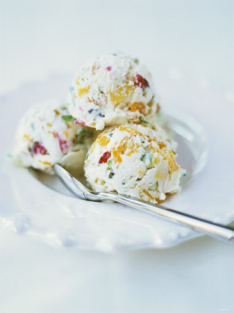 Vanilla Ice Cream With Candied Fruit by David Loftus Pricing Limited Edition Print image