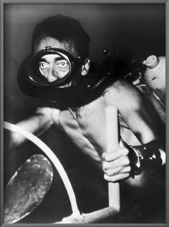 Jacques Cousteau (1910-1997) by Joseph Keppler Pricing Limited Edition Print image