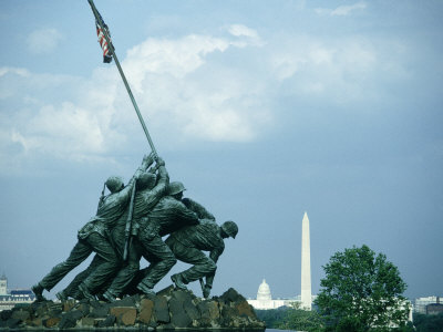 Marine Memorial, Dc by Michael Howell Pricing Limited Edition Print image
