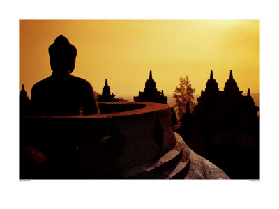 Borobudur, Java by Kajsa Fagerstrom Pricing Limited Edition Print image