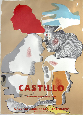 Galeria Joan Prats Artgrafic 1990 by Jorge Castillo Pricing Limited Edition Print image