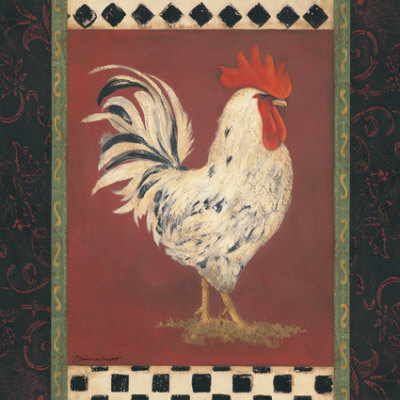 White Rooster by Stephanie Marrott Pricing Limited Edition Print image