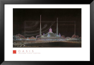 Oasis by Frank Lloyd Wright Pricing Limited Edition Print image