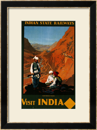 Visit India, Indian State Railways, Circa 1930 by William Spencer Bagdatopoulus Pricing Limited Edition Print image