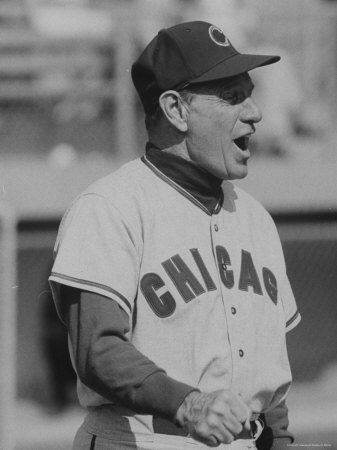 Chicago Cubs Manager Leo Durocher by Art Rickerby Pricing Limited Edition Print image