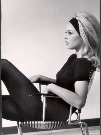 Actress Brigitte Bardot On Set Of Film Vie Privee by Loomis Dean Pricing Limited Edition Print image