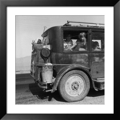 Drought Refugees From Abilene, Texas, Working As Migratory Workers by Dorothea Lange Pricing Limited Edition Print image
