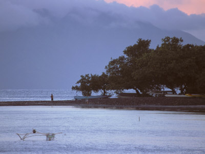 Fisherman, Papeeta, Society Islands, Tahiti by Alessandro Gandolfi Pricing Limited Edition Print image