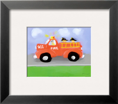 Fire Truck by Anthony Morrow Pricing Limited Edition Print image