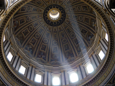 Dome Detail, St. Peters Basilica by Shania Shegedyn Pricing Limited Edition Print image