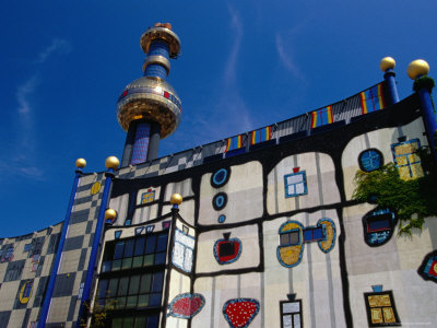 The Spittelau Incinerator, Vienna, Austria by Diana Mayfield Pricing Limited Edition Print image