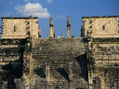 Temple Of Warriors, Chichen Itza, Yucatan, Mexico by John Neubauer Pricing Limited Edition Print image