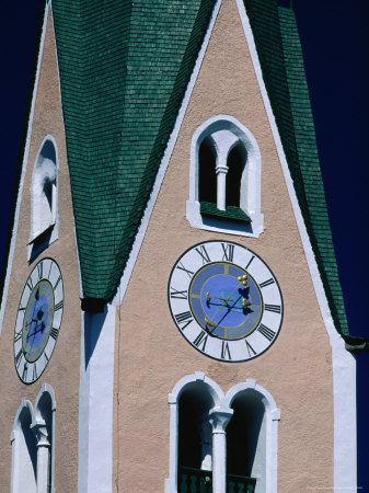 Clock Face Of Church, Austria by Chris Mellor Pricing Limited Edition Print image