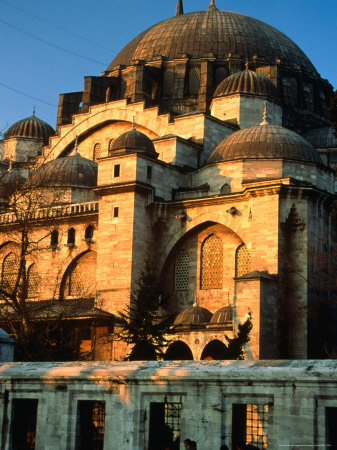 Dome Of Suleymaniye Mosque, Istanbul, Turkey by Jeff Greenberg Pricing Limited Edition Print image