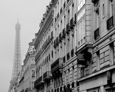 View Of The Eiffel Tower by Steven Mitchell Pricing Limited Edition Print image