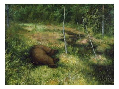 Bear Brakar, 1898 (Oil On Canvas) by Theodor Severin Kittelsen Pricing Limited Edition Print image