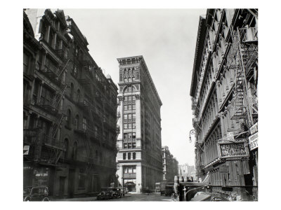 Broadway Near Broome Street, Manhattan by Berenice Abbott Pricing Limited Edition Print image