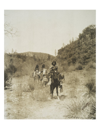 On The March by Edward S. Curtis Pricing Limited Edition Print image