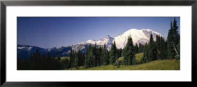 Mt Rainier, Washington, Usa by Panoramic Images Pricing Limited Edition Print image