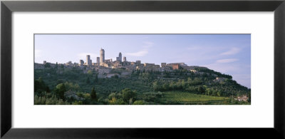 Towers Of San Gimignano, Medieval Town, Tuscany, Italy by Panoramic Images Pricing Limited Edition Print image