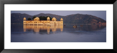 Reflection Of Palace In A Lake, Jal Mahal, Jaipur, Rajasthan, India by Panoramic Images Pricing Limited Edition Print image