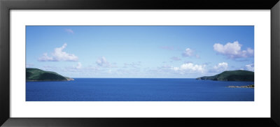 British Virgin Islands, Tortola, Guana And Great Camanoe, Panoramic View Of An Island by Panoramic Images Pricing Limited Edition Print image