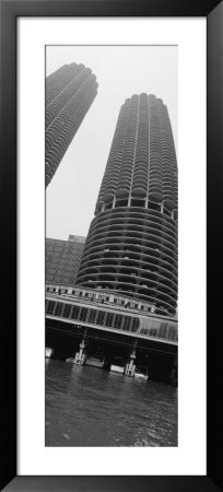Towers, Marina Towers, Chicago, Illinois, Usa by Panoramic Images Pricing Limited Edition Print image