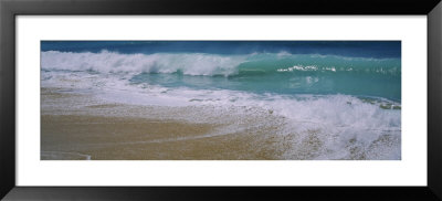 Waves Crashing On The Beach, Kauai, Hawaii, Usa by Panoramic Images Pricing Limited Edition Print image