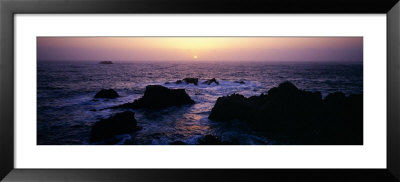 Sunrise Over The Sea, Garrapata State Park, Big Sur, California, Usa by Panoramic Images Pricing Limited Edition Print image