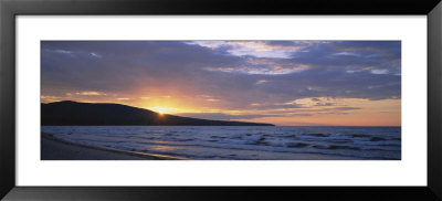 Sunset Over A Hill, Union Bay, Lake Superior, Upper Peninsula, Michigan, Usa by Panoramic Images Pricing Limited Edition Print image