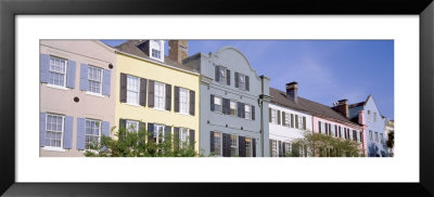 Rainbow Row, Charleston Historic District, South Carolina, Usa by Panoramic Images Pricing Limited Edition Print image