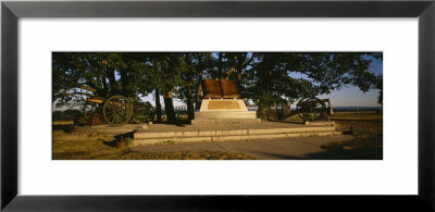 Cannons In A Field, Gettysburg National Military Park, Pennsylvania, Usa by Panoramic Images Pricing Limited Edition Print image
