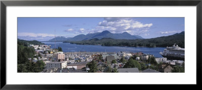 Town By The Water, Ketchikan, Alaska, Usa by Panoramic Images Pricing Limited Edition Print image