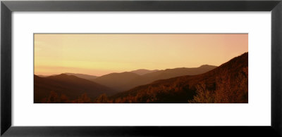 Sunset Over A Landscape, Kancamagus Highway, New Hampshire, Usa by Panoramic Images Pricing Limited Edition Print image