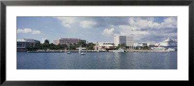Buildings On The Waterfront, Hamilton, Bermuda by Panoramic Images Pricing Limited Edition Print image