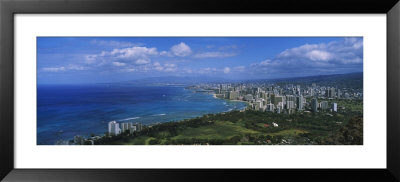 Diamond Head, Waikiki, Oahu, Hawaii, Usa by Panoramic Images Pricing Limited Edition Print image