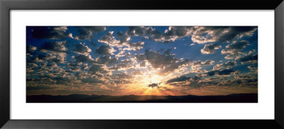 Sunlight Shining Through Clouds, Prickley Pear Valley, Montana, Usa by Panoramic Images Pricing Limited Edition Print image