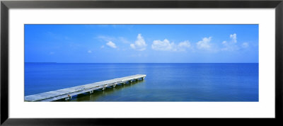 Dock, Mobile Bay Alabama, Usa by Panoramic Images Pricing Limited Edition Print image