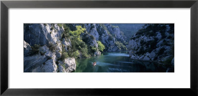 River Flowing Between Mountains, Verdon River, France by Panoramic Images Pricing Limited Edition Print image