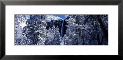 Bridal Veil Falls In Winter, California, Usa by Panoramic Images Pricing Limited Edition Print image