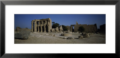 Ruins Of A Building, Valley Of The Queens, West Bank, Luxor, Egypt by Panoramic Images Pricing Limited Edition Print image