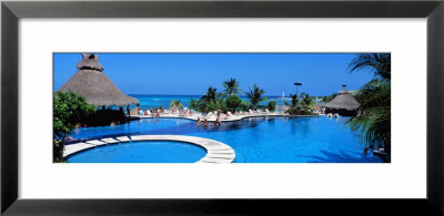 Resort Pool, Cancun, Mexico by Panoramic Images Pricing Limited Edition Print image