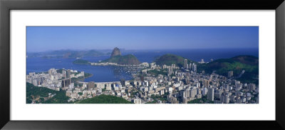 Skyline, Cityscape, Coastal City, Rio De Janeiro, Brazil by Panoramic Images Pricing Limited Edition Print image