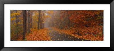 Autumn Road, Monadnock Mountain, New Hampshire, Usa by Panoramic Images Pricing Limited Edition Print image