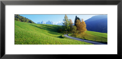 Road, Scenic, Summer, Mountains, Tyrol, Italy by Panoramic Images Pricing Limited Edition Print image